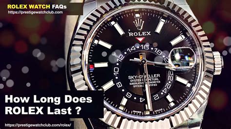 how long do Rolex cars last